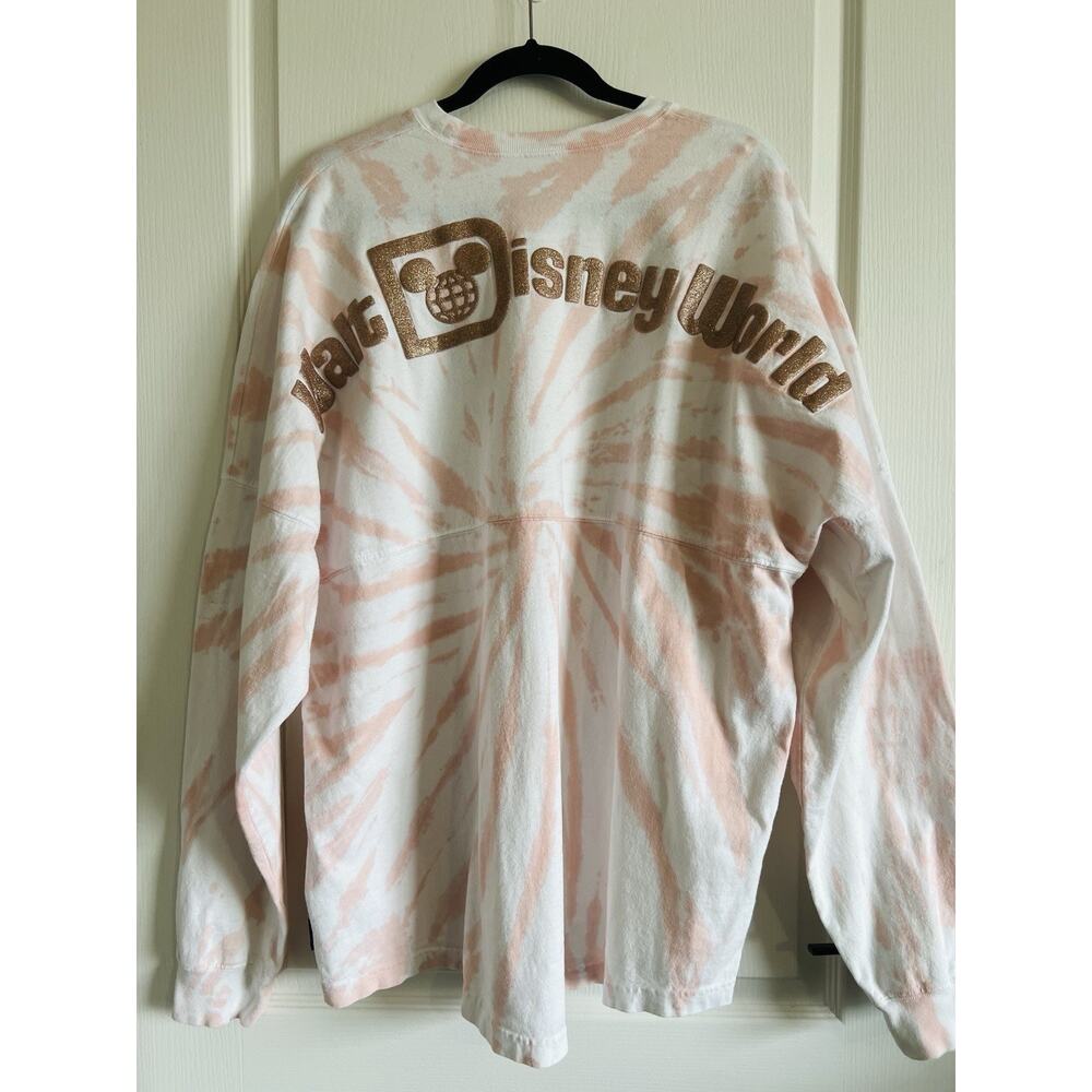 Walt Disney World Spirit Jersey Briar Rose Tie Dye RARE! Gold Pink Size XL